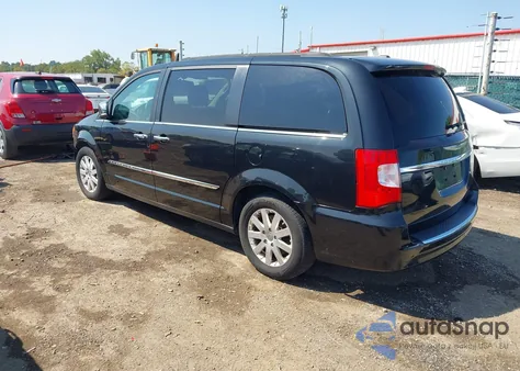 2012 Chrysler Town & Country Touring-L z USA, uszkodzony, nr VIN 2C4RC1CG7CR176003